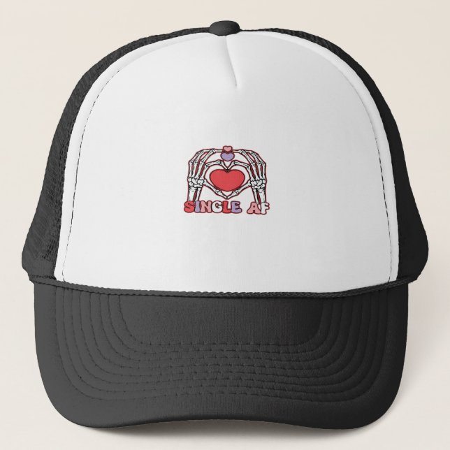 Casquette Af Skeleton Mains Valentines Classic (Devant)