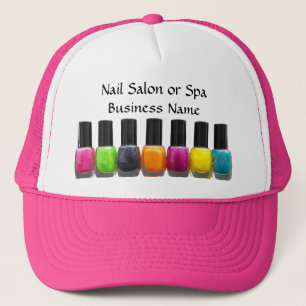 Casquette Affaires de salon d'ongle, bouteilles polonaises