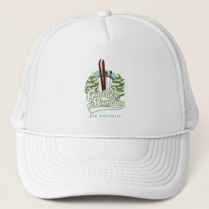 Casquette Affiche de ski de la montagne Gunstock New Hampshi
