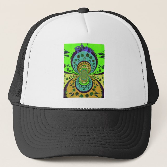 Casquette Africain traditionnel Hakuna Matata Couleurs.png (Devant)