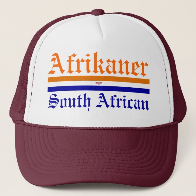 Casquette Afrikaner/sud-africain (Devant)