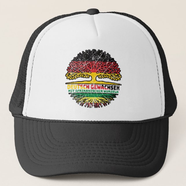 Casquette Afrique Afrique Allemand Baum Racines (Devant)