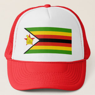 CASQUETTE AFRIQUE : DRAPEAU DU ZIMBABWE