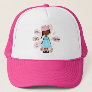 Casquette Afro-américain de princesse grande soeur