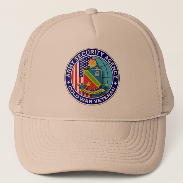 Casquette Agence de sécurité d'armée et combattant froid de (Devant)