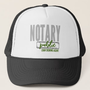 Casquette Agent de signature de prêt public notaire Customis