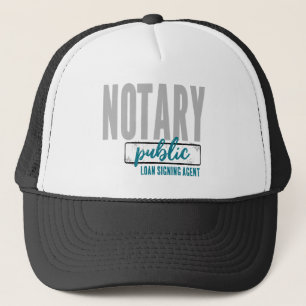 Casquette Agent de signature de prêt public notaire Customis