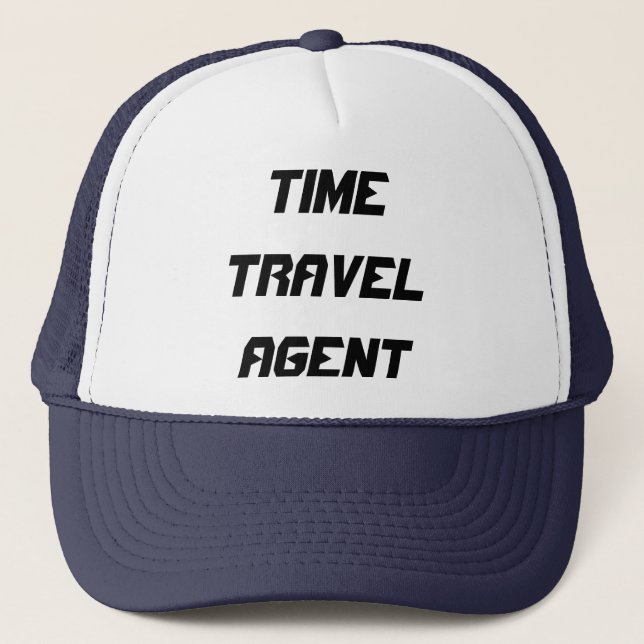 CASQUETTE AGENT DE VOYAGE DE TEMPS (Devant)