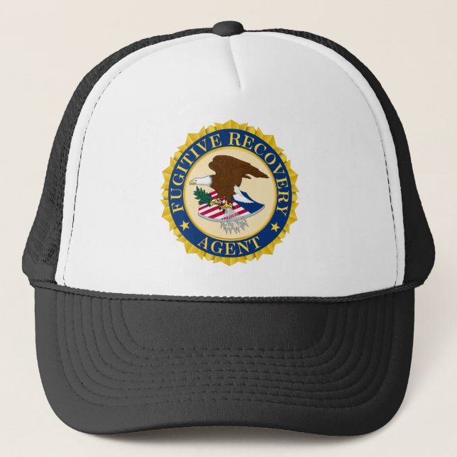 Casquette Agent fugitif de récupération (Devant)