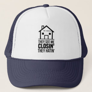 Casquette Agent immobilier Ils me voient conclure l'agent im