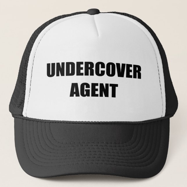 Casquette Agent secret (Devant)