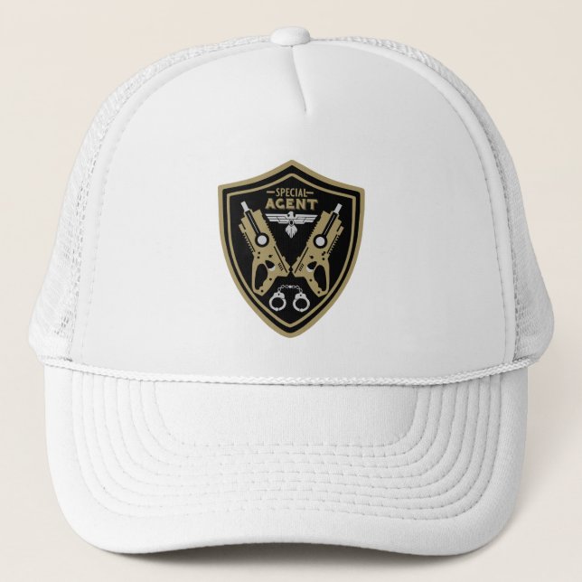 Casquette Agent spécial (Devant)