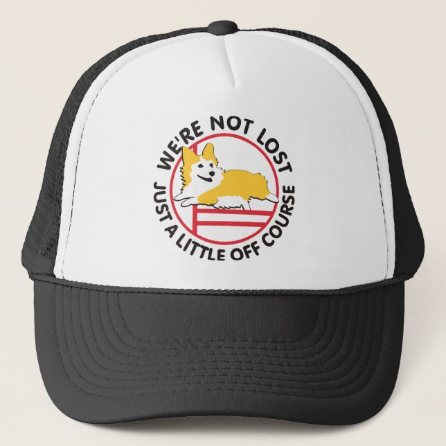 Casquette Agilité de corgi de Pembroke outre de cours (Devant)