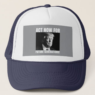 Casquette Agir maintenant pour les générations futures - Sen