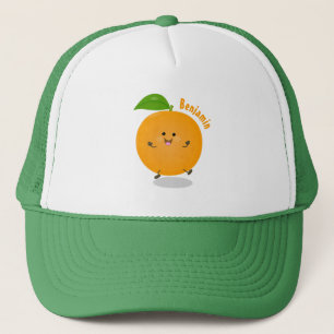 Casquette Agréable agrumes d'orange