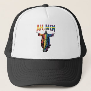 Casquette Ah Hommes Drôle LGBT Fierté Gay Jésus Chrétien