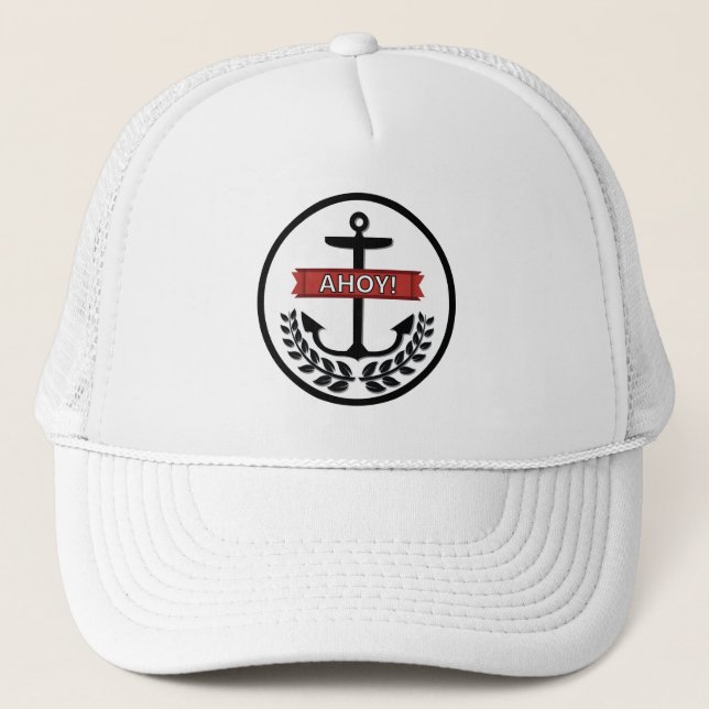 Casquette Ahoy - Chapeau de camion (Devant)