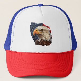 Casquette Aigle à drapeau américain