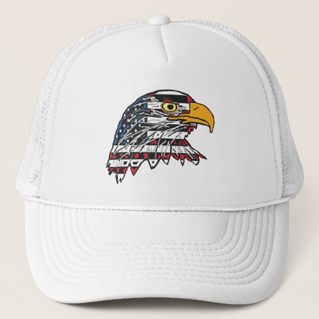 Casquette aigle américain (Devant)