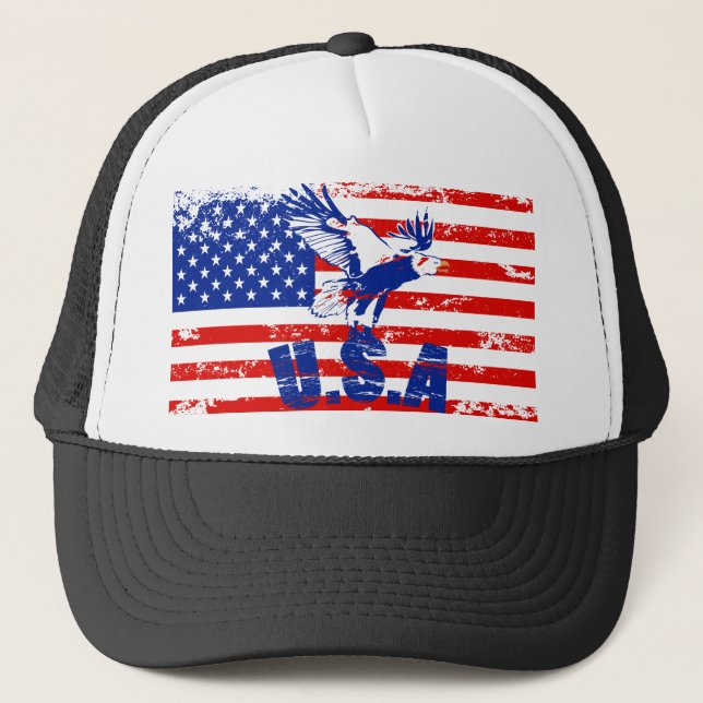 Casquette aigle chauve (Devant)