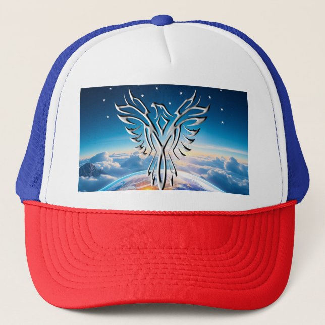 Casquette Aigle d'argent aube (Devant)
