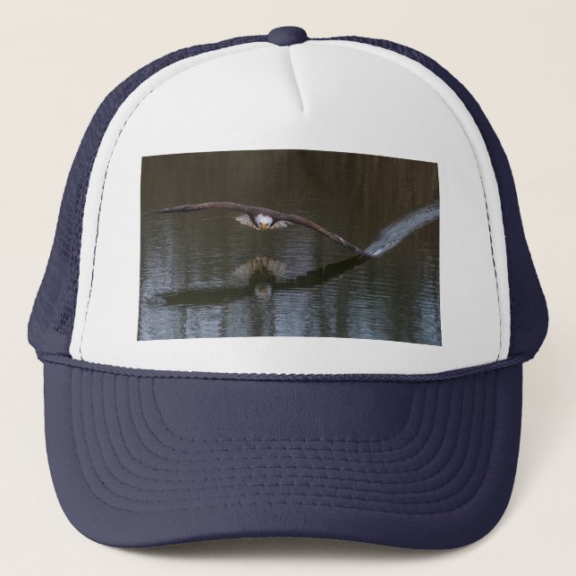 Casquette Aigle de Bald en vol (Devant)