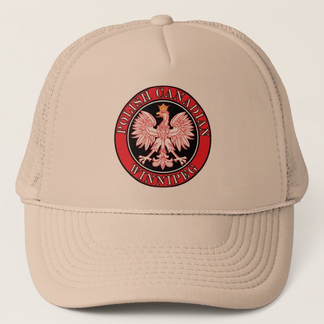 Casquette Aigle du Canada polonais de Winnipeg (Devant)