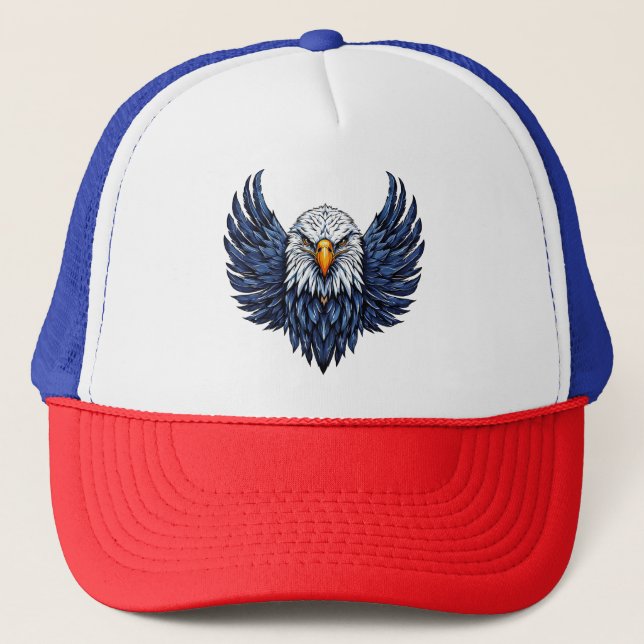 Casquette Aigle oiseau (Devant)
