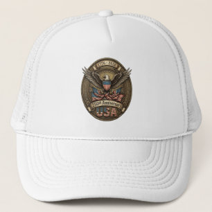 Casquette Aigle patriotique 250e anniversaire États-Unis