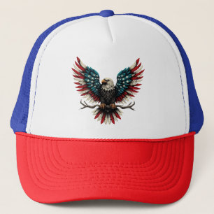 Casquette Aigle rustique patriotique américain/américain cha