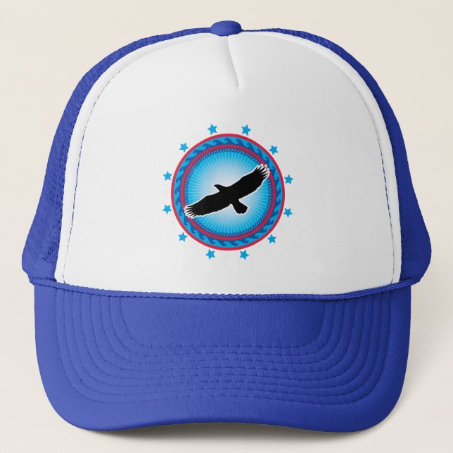 Casquette Aigle volant (Devant)