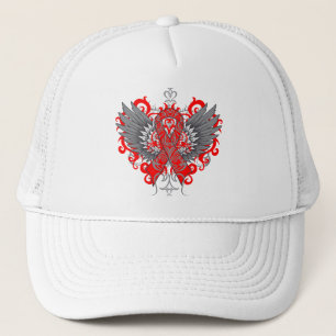 Casquette Ailes de cool de conscience de maladie cardiaque