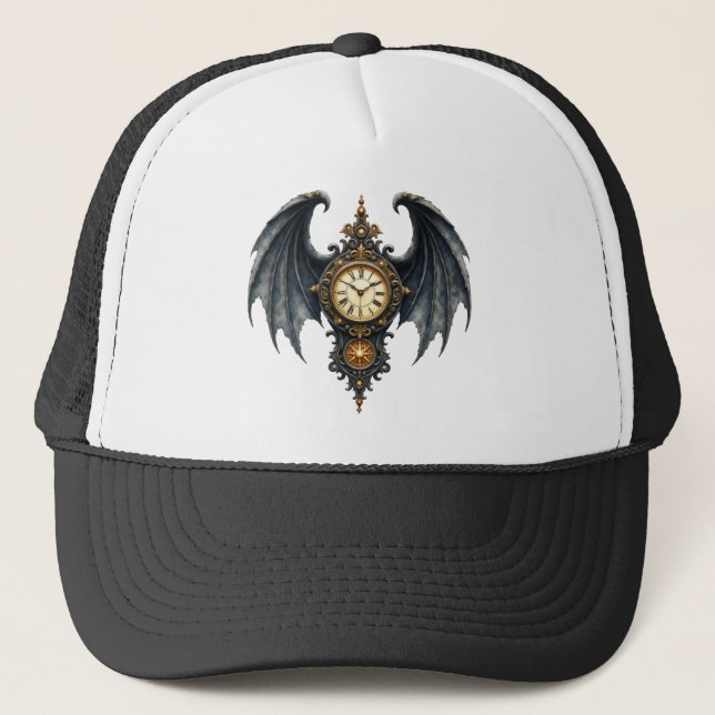 Casquette Ailes de l'Éternité – Le Gardien Intemporel.  (Devant)