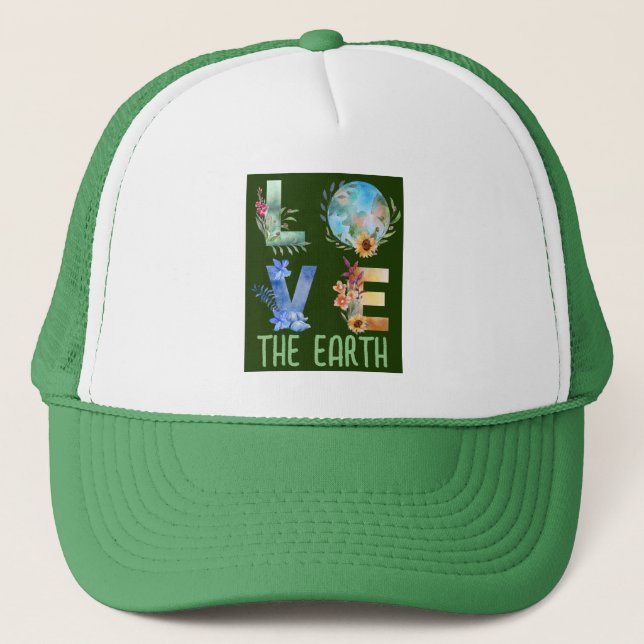 CASQUETTE AIME LA TERRE (Devant)