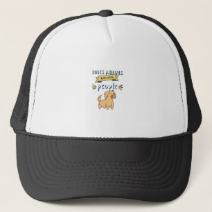 Casquette Aime les animaux tolère les gens