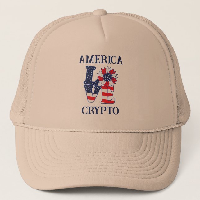 Casquette Aimez l'Amérique  (Devant)