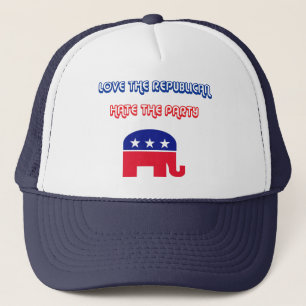 Casquette Aimez le républicain, détestez la partie