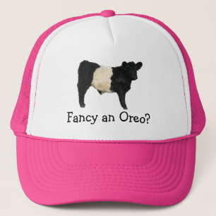 Casquette Aimez un Oreo ? Vache ceinturée à Galloway