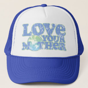 Casquette Aimez votre chapeau de camion de la Terre mère
