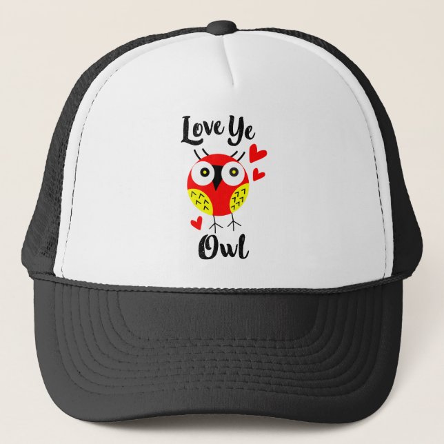 Casquette aimez votre hibou (Devant)