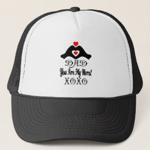 Casquette ↷ Aimez-vous papa, vous êtes mon héros XOXO Chic e