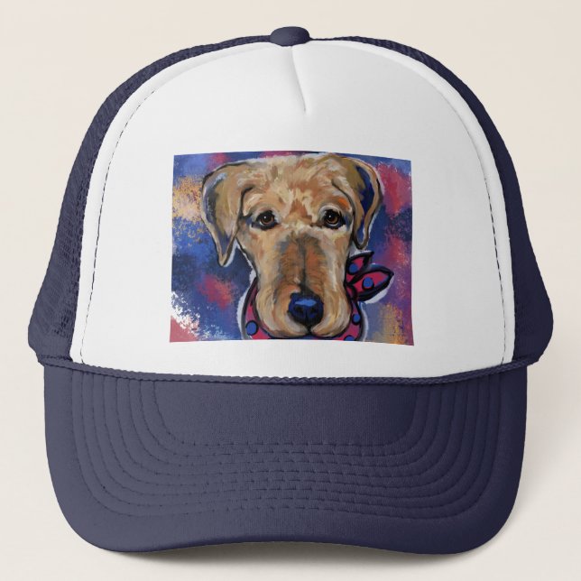 Casquette Airedale Terriers (Devant)