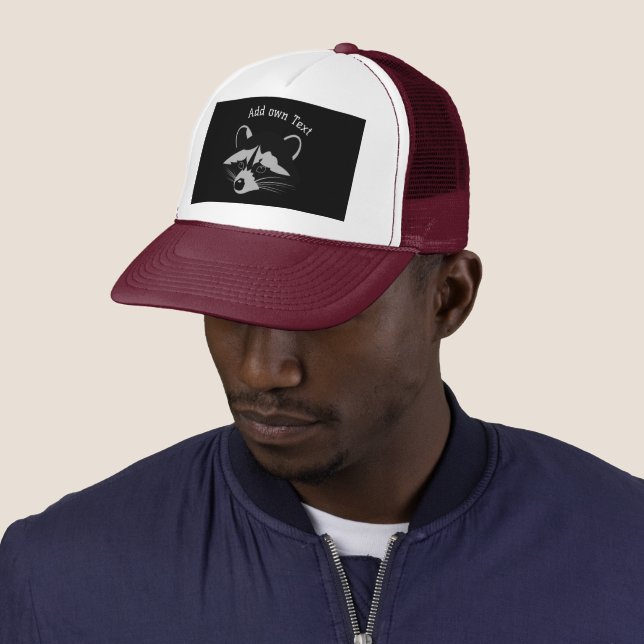 Casquette Ajouter son propre texte avec Animal Lover-Cap Bon (En situation)