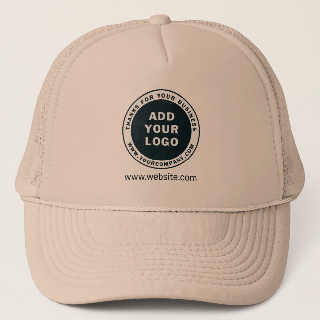 Casquette Ajouter un employé personnalisé du logo de l'entre (Devant)