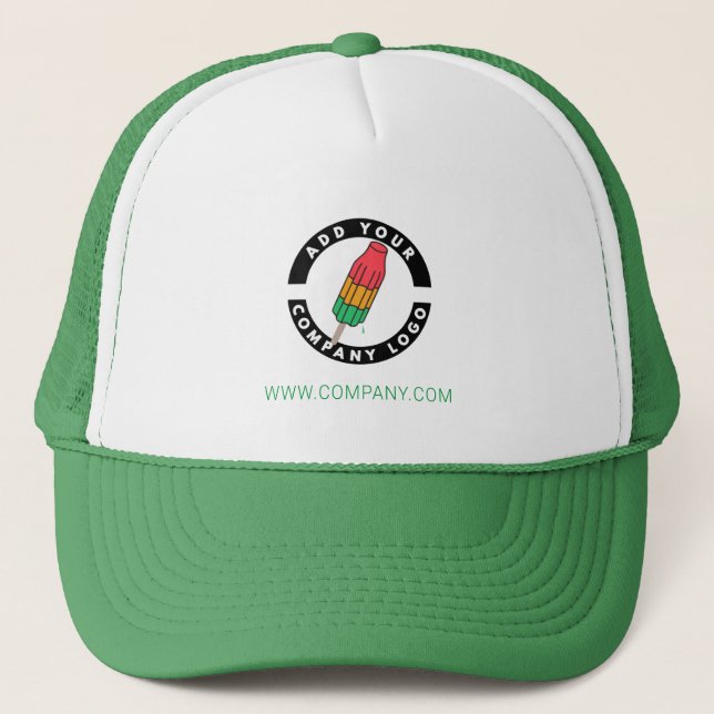 Casquette Ajouter un logo de marque Employé du personnel d'e (Devant)
