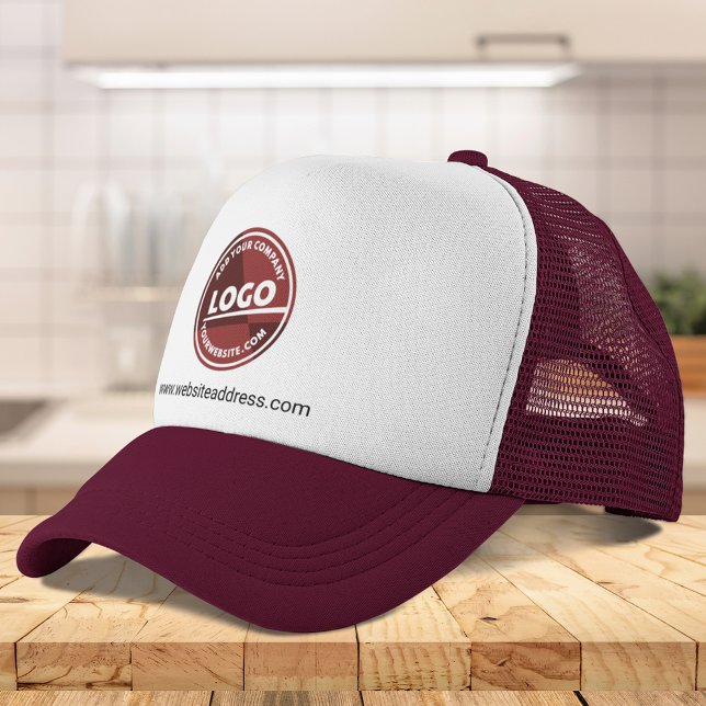 Casquette Ajouter un logo de marque Propriétaire d'entrepris (Add Brand Logo Business Owner Promotional Custom Trucker Hat)