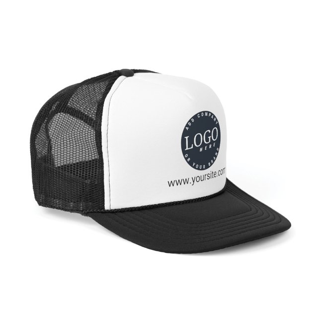 Casquette Ajouter un logo d'entreprise et un site Web d'entr (Créateur téléchargé)