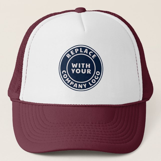 Casquette Ajouter un logo d'entreprise Événements d'entrepri (Devant)