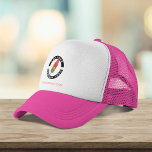 Casquette Ajouter un logo personnalisé Marque d'entreprise É<br><div class="desc">Ajoutez le logo de votre marque et le texte personnalisé à ce chapeau de camionneur qui est parfait pour la sensibilisation à la marque ou comme support publicitaire. Disponible en d'autres couleurs et tailles. Pas de quantité minimale de commande et pas de frais de configuration.</div>