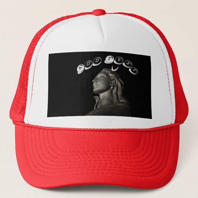 Casquette Ajouter un texte Bénédictions de Dieu Siva Esprit  (Devant)
